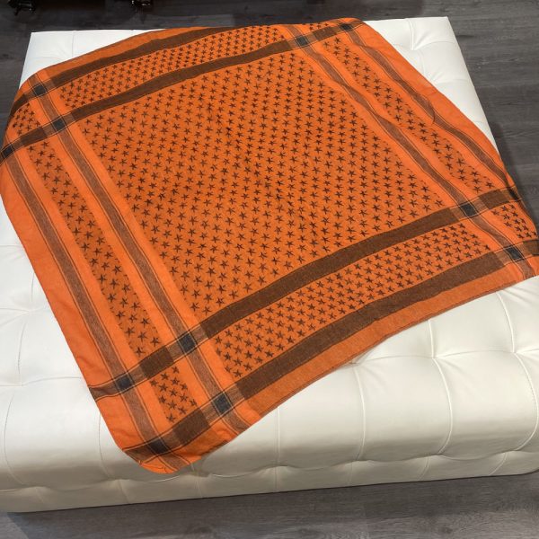 Arabic Khaki Tactical Pure Cotton Scarf - Image 2