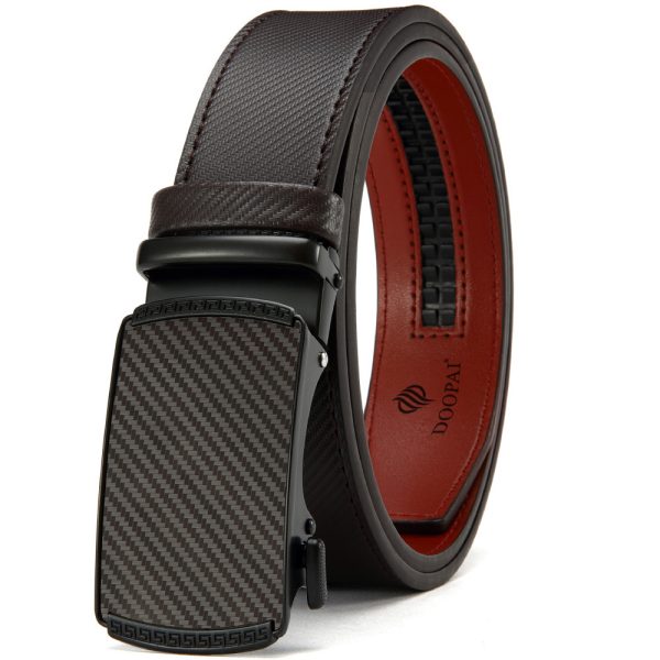 Men's Belt Hot-selling Film Alloy Automatic Buckle Leather - Image 7