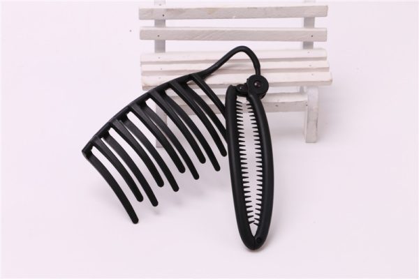 Fashionable Fixed Accessories Solid Color Hair Clip - Image 2