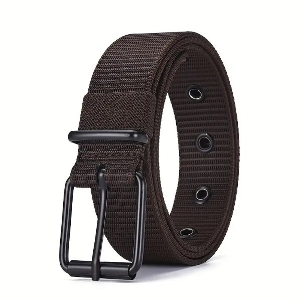Fashion Woven Nylon All-matching Men's Pants Belt - Image 3