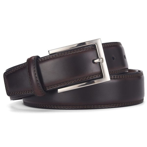 Men's Leather Belt Leather Pin Buckle Casual Belt - Image 7