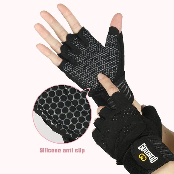 Fitness Gloves Lengthened Exercise Breathable And Wearable - Image 3