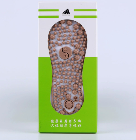 Combed Cotton Acupoint Massage Socks - Image 6