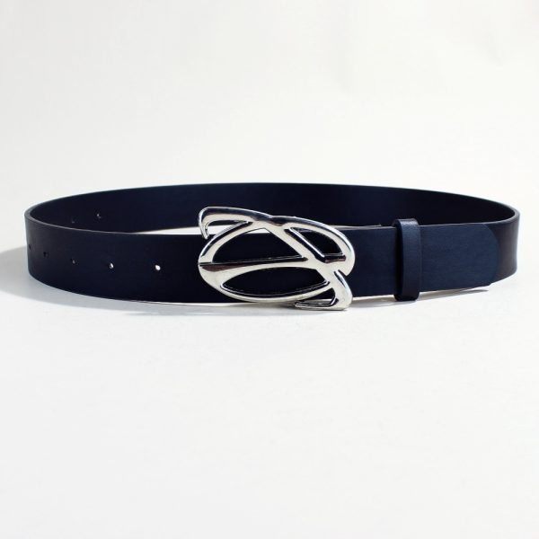 Casual Trend Silver Buckle Belt - Image 7