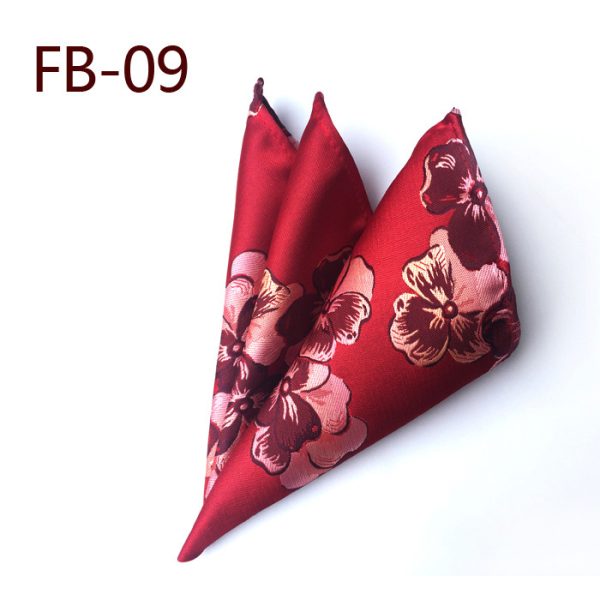 British Business Polyester Yarn Jacquard Small Square Towel - Image 6
