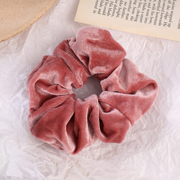 Flannel Hair Tie Hair Rope Amazon Velvet Fashion Ponytail Hair Accessories - Image 4