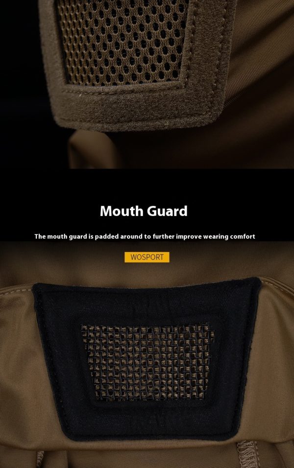 WoSporT Knight Camouflage Headgear - Image 5