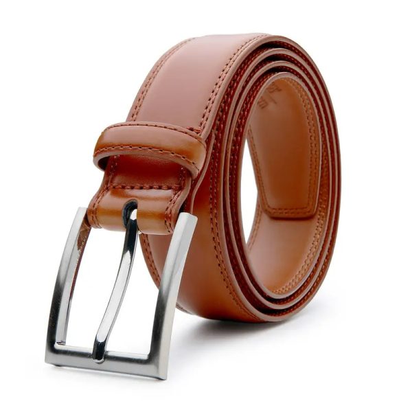 Men's Leather Simple Casual Belt - Image 6