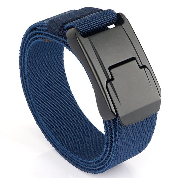 Men's Tactical Belt Casual Weaving Elastic - Image 2