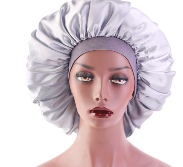 Beauty print Satin silk Bonnet sleep night cap - Image 4