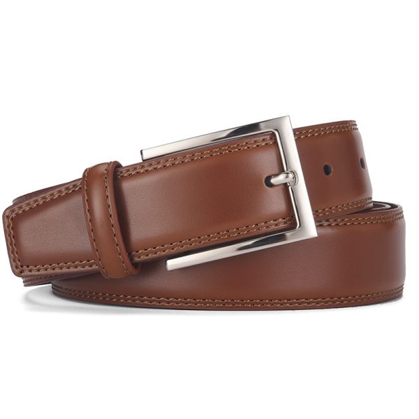 Men's Leather Belt Leather Pin Buckle Casual Belt - Image 2