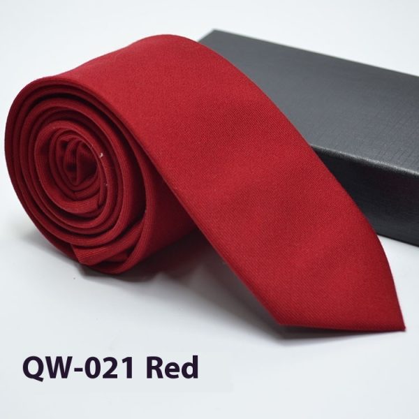 Men's Tie Super Narrow Wool-like Elegant And Elegant - Image 6