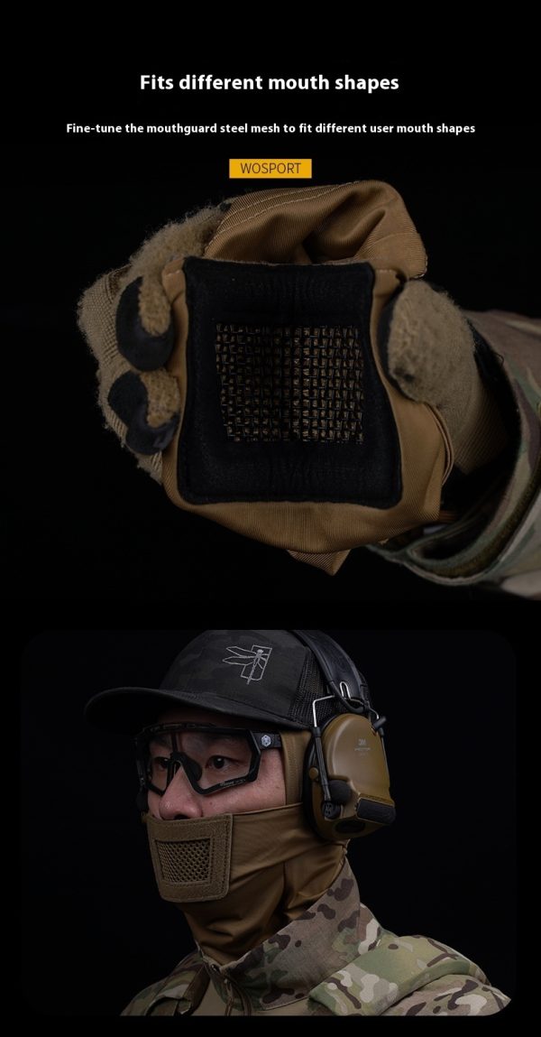 WoSporT Knight Camouflage Headgear - Image 10