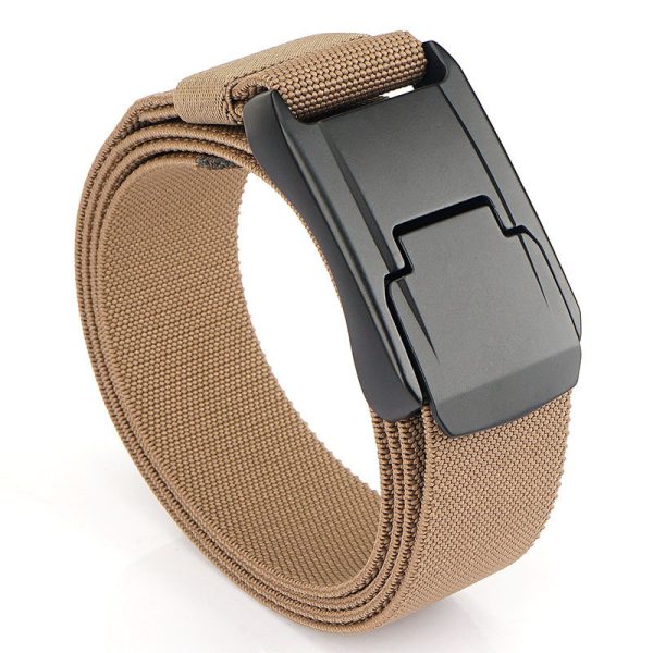 Men's Tactical Belt Casual Weaving Elastic - Image 4