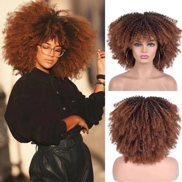 Small Curly Hair Wig
