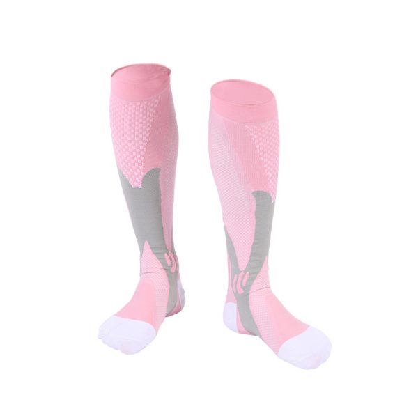 Nylon Men's And Women's Sports Muscle Strength Outdoor Football Compression Socks - Image 9