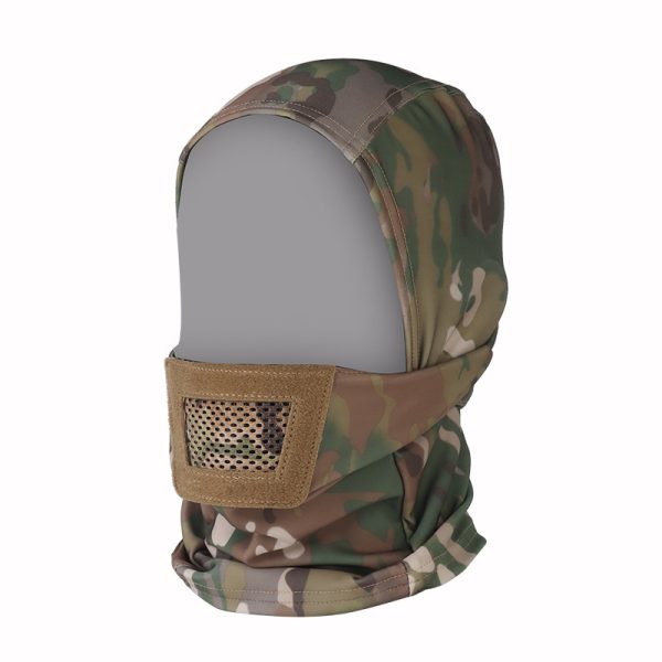 WoSporT Knight Camouflage Headgear - Image 2