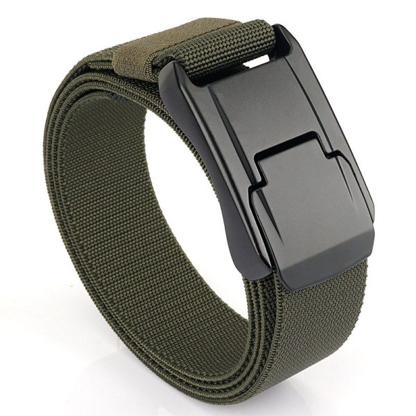 Men's Tactical Belt Casual Weaving Elastic - Image 6