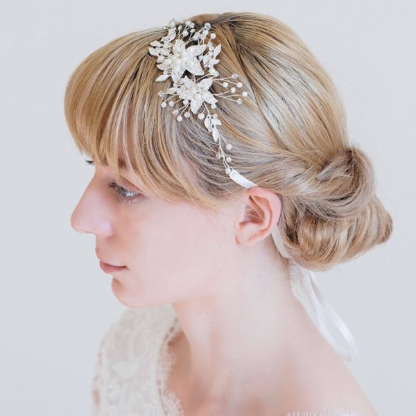 Gold And Silver Rhinestone Alloy Handmade Headdress - Image 6
