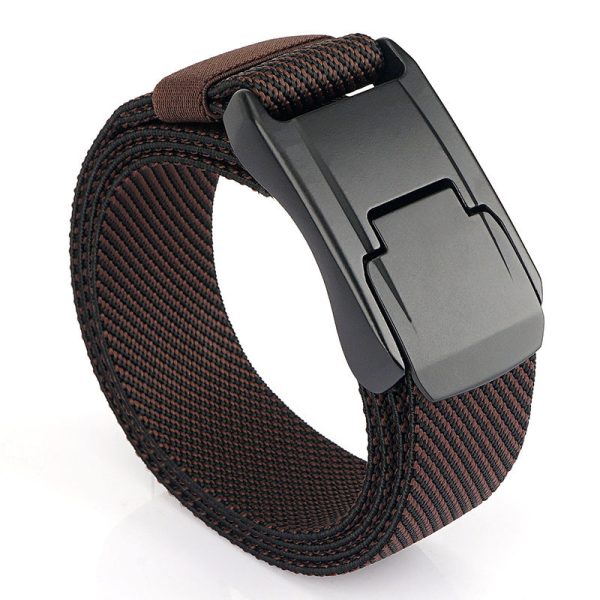 Men's Tactical Belt Casual Weaving Elastic - Image 5