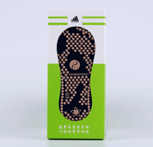 Combed Cotton Acupoint Massage Socks - Image 3