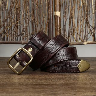 Heritage Wave Pattern Belt