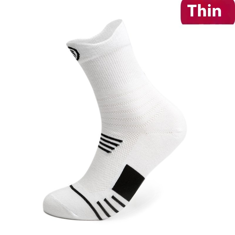 Running Socks Men's Basketball Stockings Thick Towel Bottom Terry-loop Hosiery - Image 2