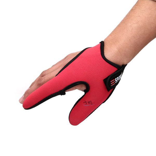 Fishing Tackle Fishing Two Finger Gloves Lure Gloves - Image 3