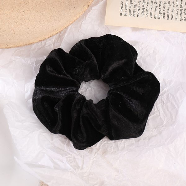 Flannel Hair Tie Hair Rope Amazon Velvet Fashion Ponytail Hair Accessories - Image 8