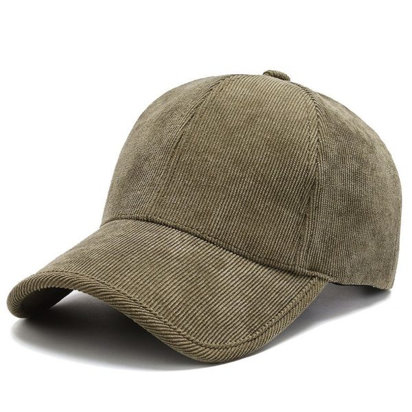 Four Seasons Corduroy Color Baseball Cap Casual All-matching - Image 8
