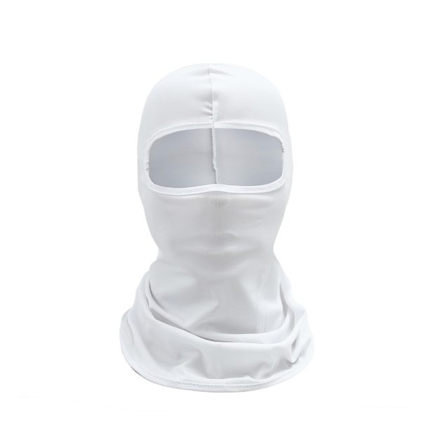 Riding Sun Block And Dustproof Headgear Pure Black Ice Breathable - Image 5