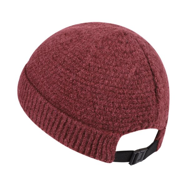 Outdoor Autumn And Winter Warm Hemming Knitted Woolen Cap - Image 7