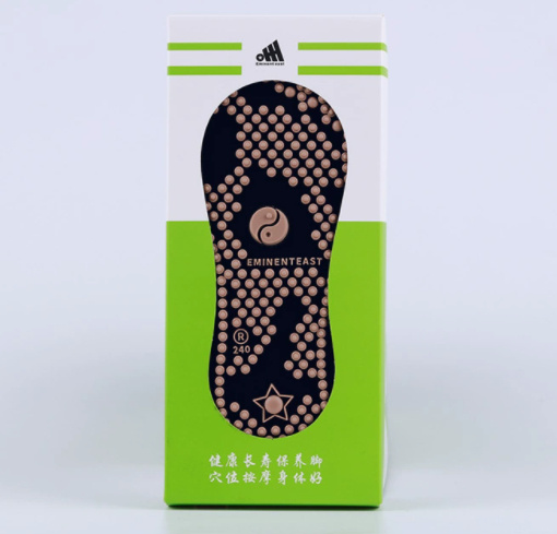 Creative Home Use Combed Cotton Acupoint Massage Socks - Image 10