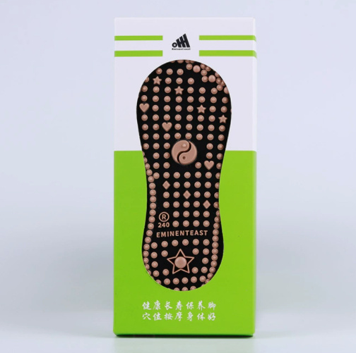 Combed Cotton Acupoint Massage Socks - Image 2
