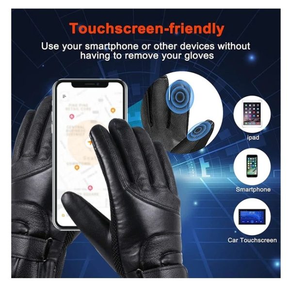 Electric USB Heated Gloves Winter Warming Thermal Ski Snow Hand Warm Windproof - Image 6