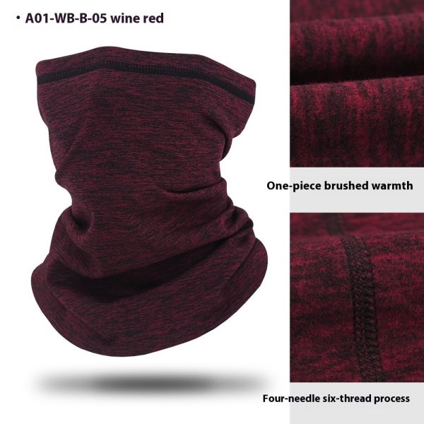 Fleece Warm Thickened Scarf Outdoor Sports Cycling Mask - Image 3