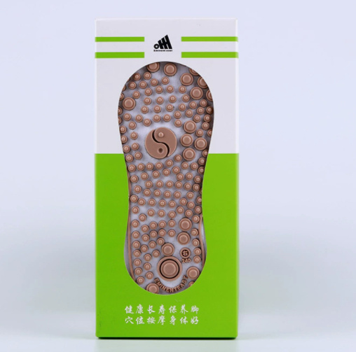 Creative Home Use Combed Cotton Acupoint Massage Socks - Image 5