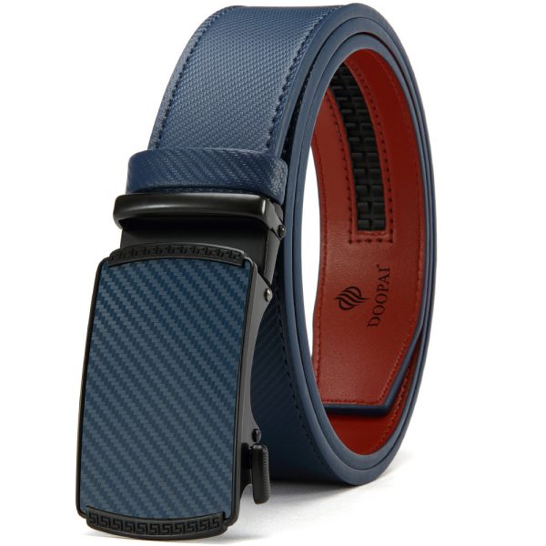 Men's Belt Hot-selling Film Alloy Automatic Buckle Leather - Image 8