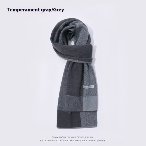 Scarf Winter Men's Outdoor Windproof Neck Protection - Image 8