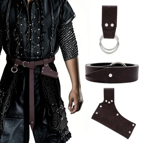Medieval-Knight PU Belt
