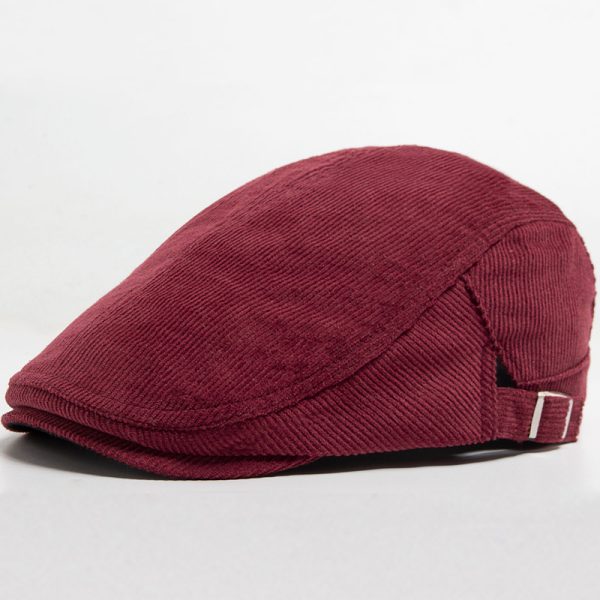 Autumn And Winter Corduroy With Two Hats - Image 10