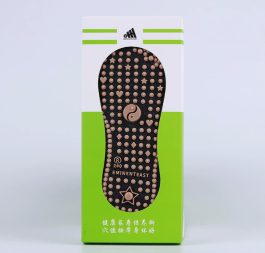 Combed Cotton Acupoint Massage Socks - Image 5