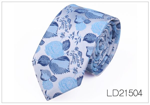 Men's Tie Casual Fashion Yarn-dyed 6cm Flower Graffiti - Image 9