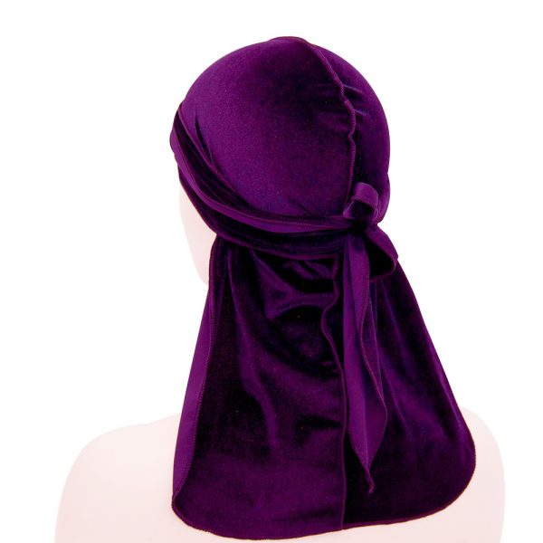 Velvet Long Tail Pirate Hat - Image 4