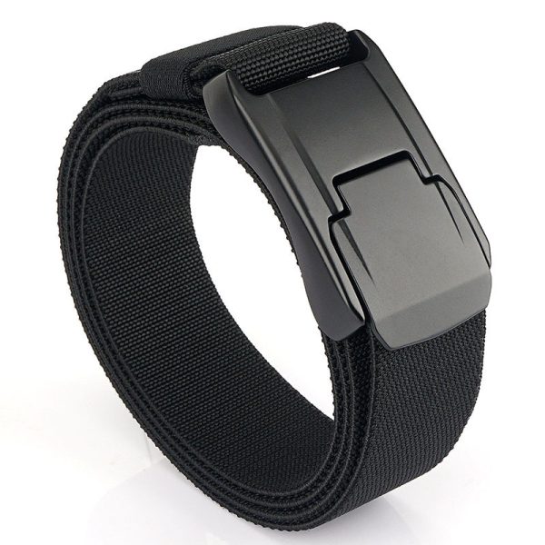 Men's Tactical Belt Casual Weaving Elastic - Image 3