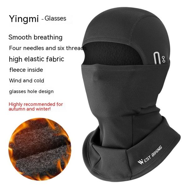 Thermal Headgear Fleece Cycling Mask With Eyehole - Image 10