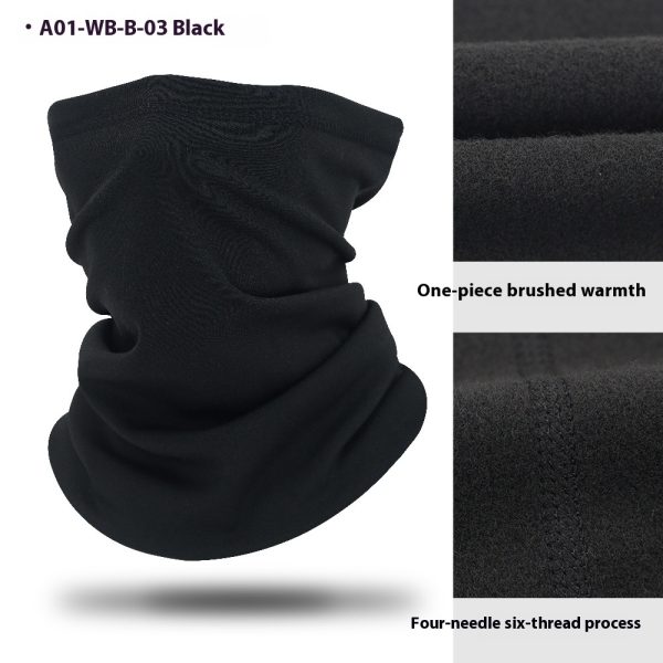 Fleece Warm Thickened Scarf Outdoor Sports Cycling Mask - Image 2