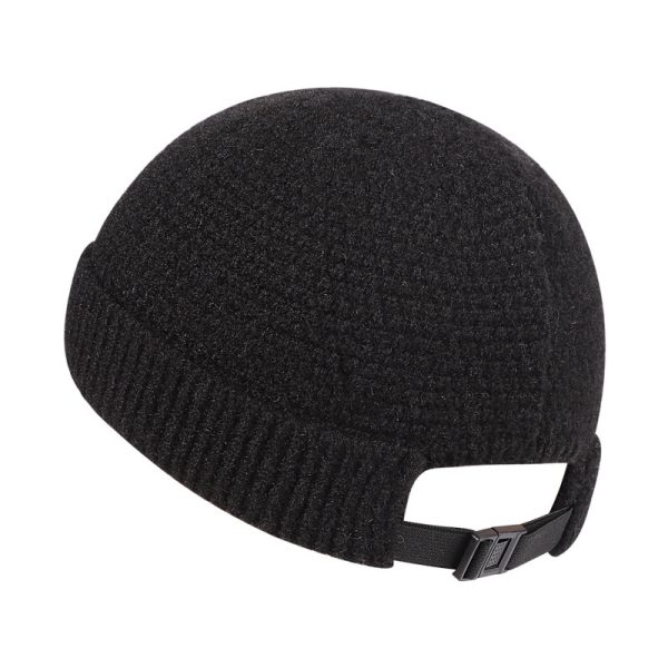 Outdoor Autumn And Winter Warm Hemming Knitted Woolen Cap - Image 5