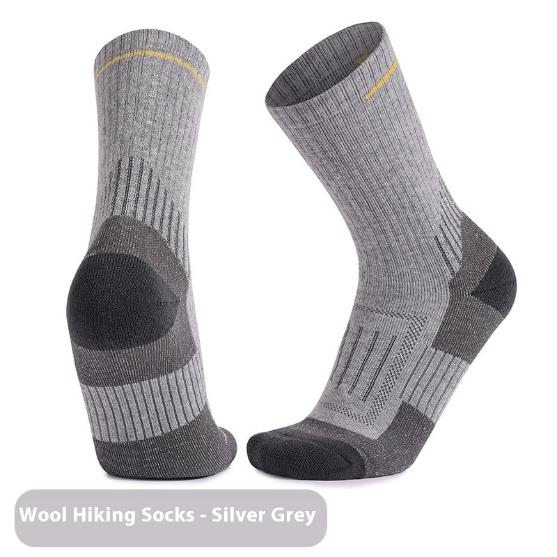 Men's And Women's Warm Wool Knee-high Sports Socks - Image 3