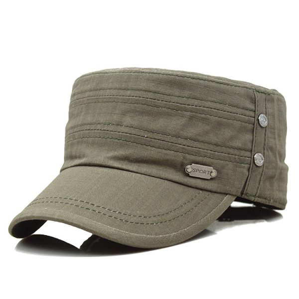 Spring And Summer Flat-top Cap Thin Material Stylish Men And Women - Image 3